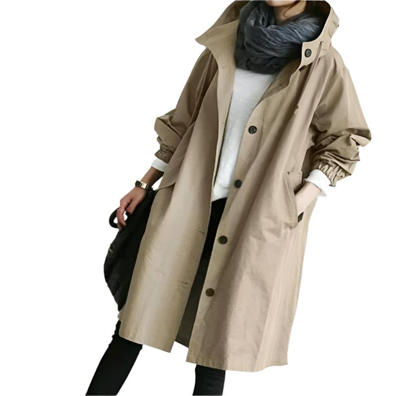 CHARLOTTE™ | Water-Resistant Trench Coat